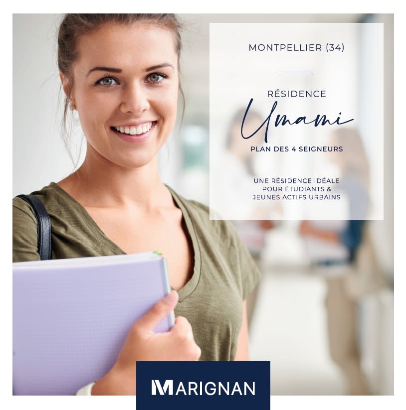 Programme immobilier Umami LMNP à Montpellier
