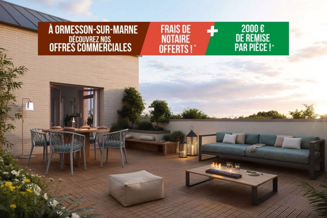 Programme neuf à Ormesson-sur-Marne : dès 172 000 € — photo 4