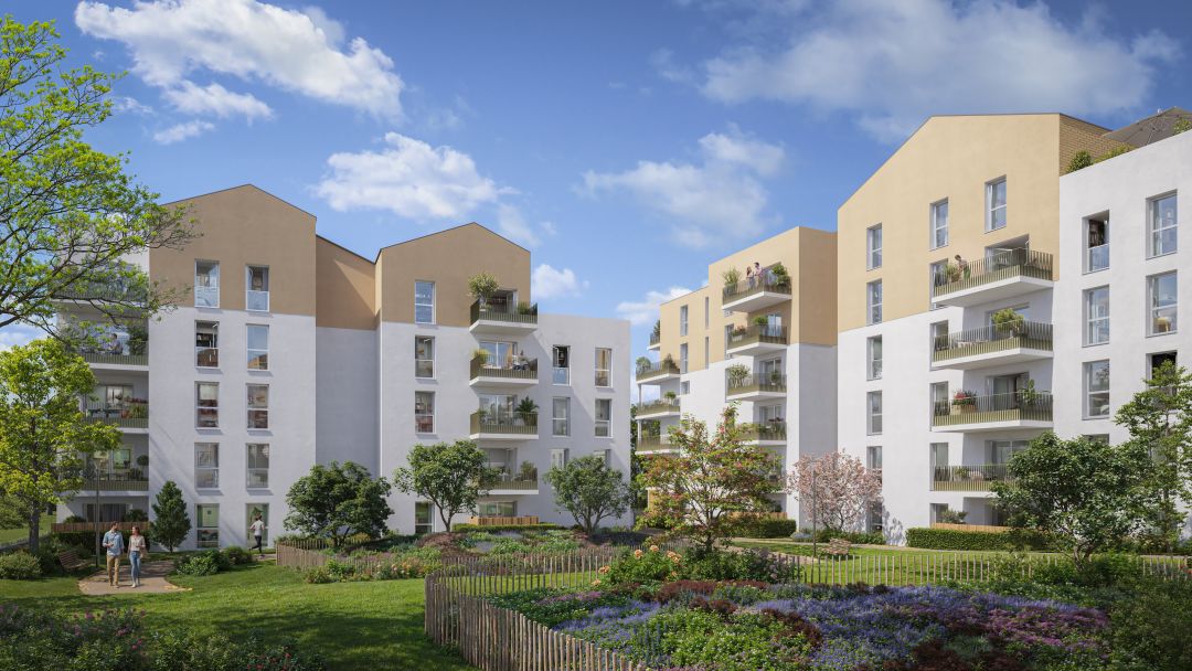 Programme neuf à Angers : 45 appartements dès 129 824 € — photo 4