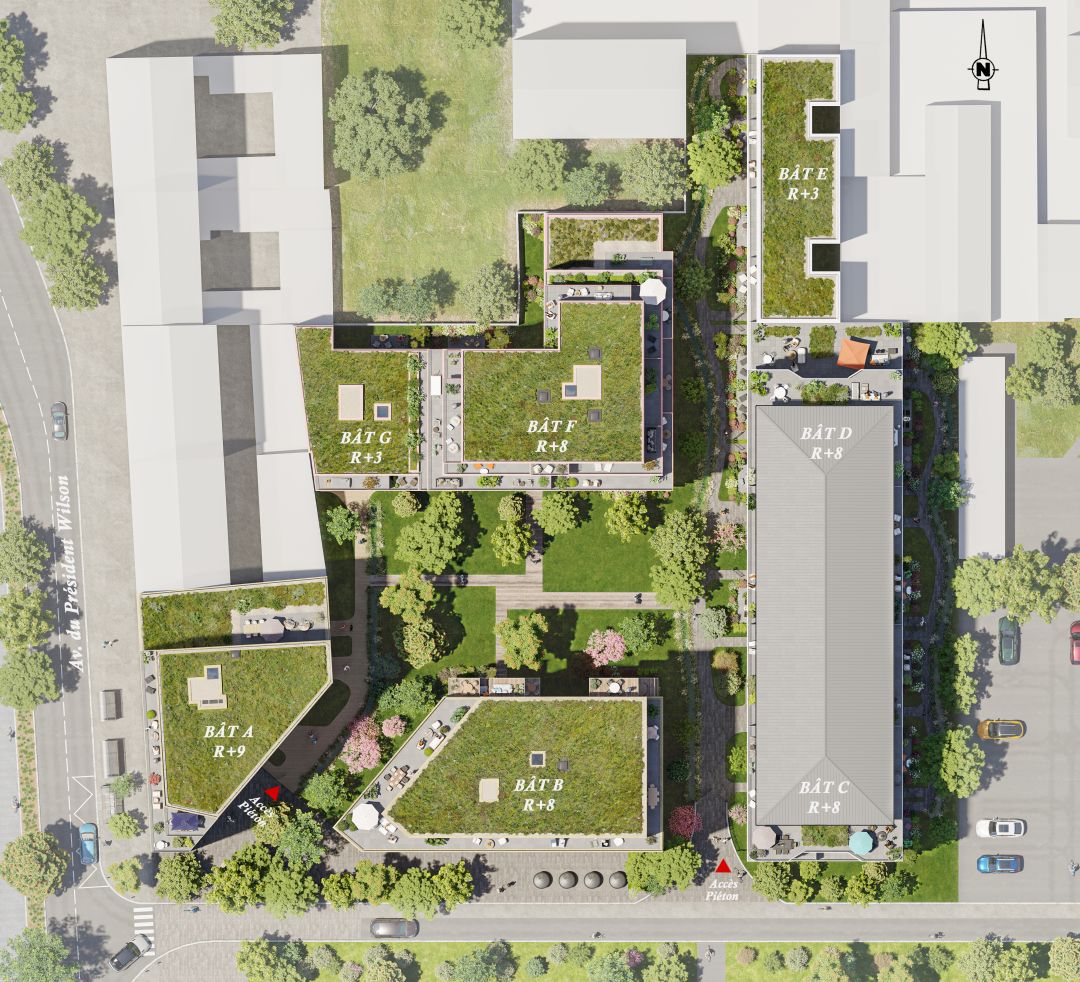 Programme immobilier 214 AVENUE DU PRESIDENT WILSON à Saint-Denis