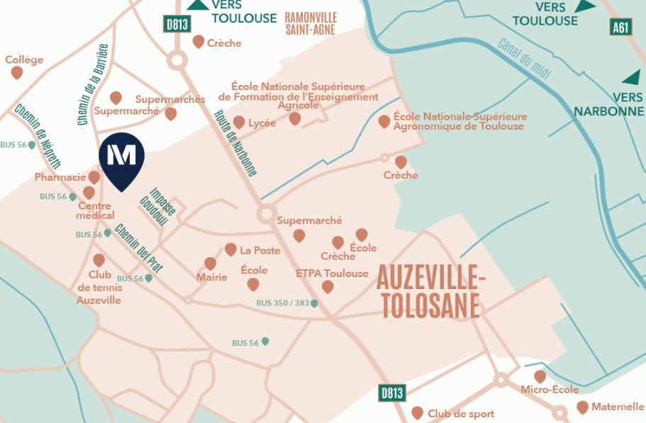 Programme immobilier Terra Alta à Auzeville-Tolosane