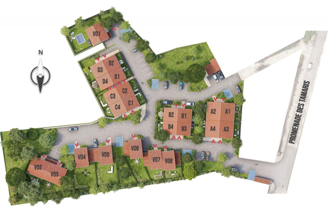Programme immobilier LE CLOS DES TAMARIS à Salon-de-Provence