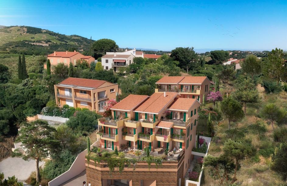 Programme immobilier MONTEVERDE à Collioure