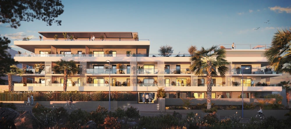 Programme neuf à Villeneuve-Loubet : 4 appartements dès 239 000 € — photo 1