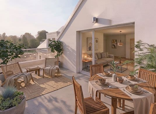 Programme immobilier LES TERRASSES DE LINEOSTIC à Quimper