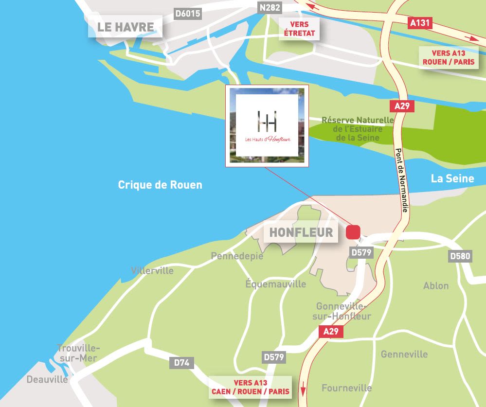 Programme immobilier Les Hauts d'Honfleur à Honfleur