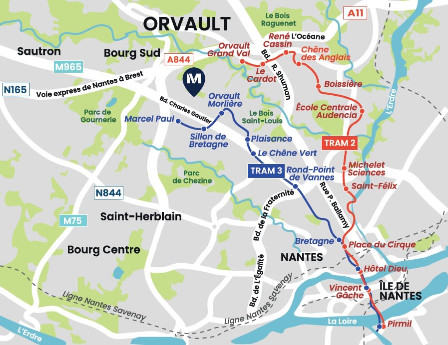 Programme neuf à Orvault : 14 appartements dès 183 100 € — photo 5
