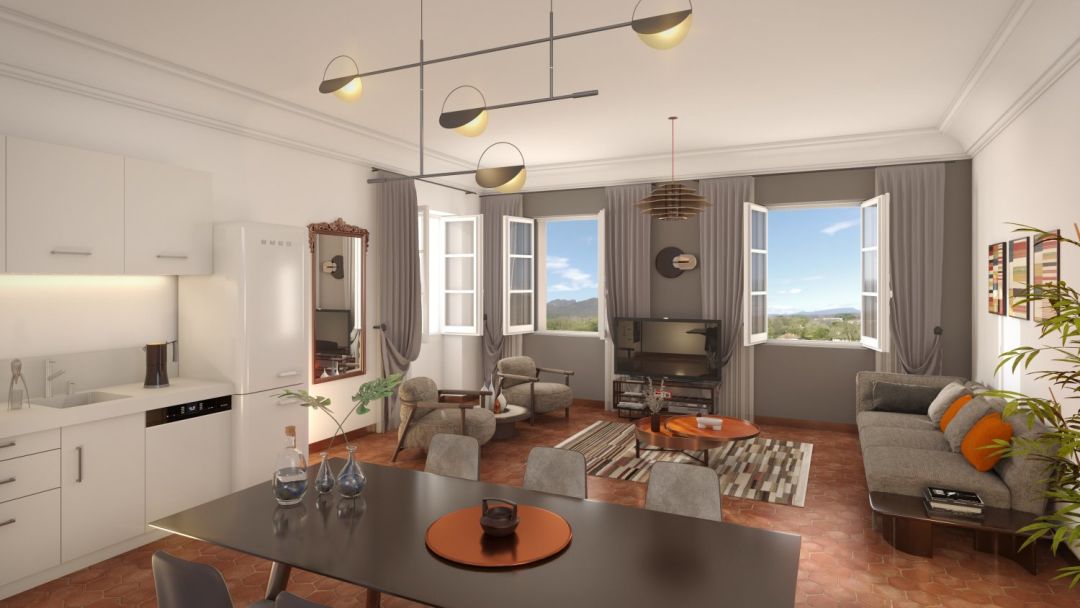Programme immobilier La Maison des Comtes de Provence (DENORMANDIE) à Brignoles
