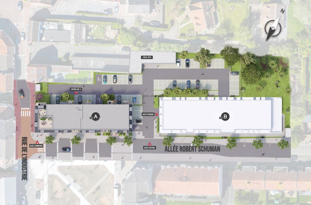 Programme immobilier Les Terrasses de l’Europe à Wervicq-Sud
