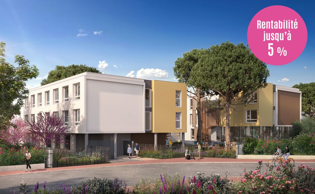 Programme immobilier Umami LMNP à Montpellier