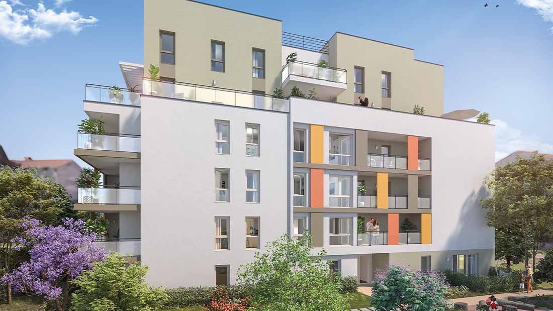 Programme immobilier Coeur Balzac à Villeurbanne