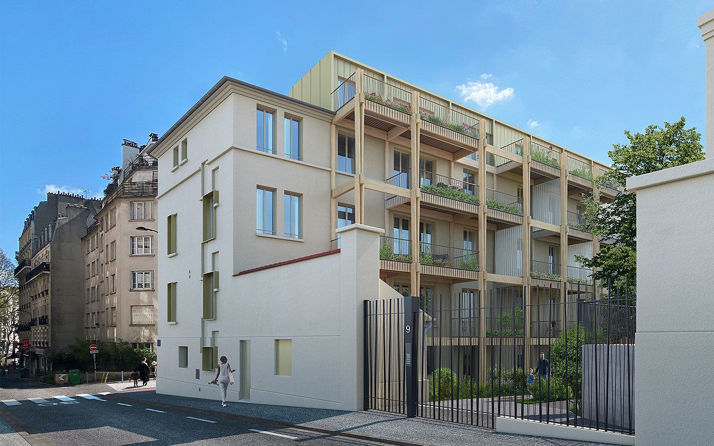 Programme immobilier 25 Rue d’Annam à Paris 20e Arrondissement