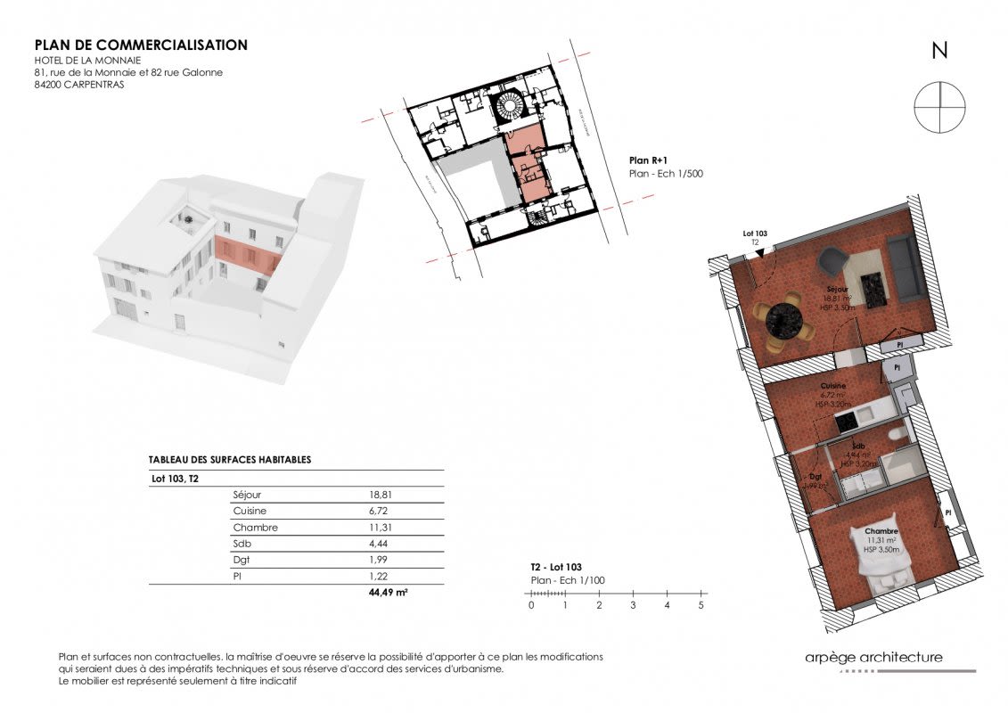 Programme immobilier Hôtel de la Salamandre à Carpentras