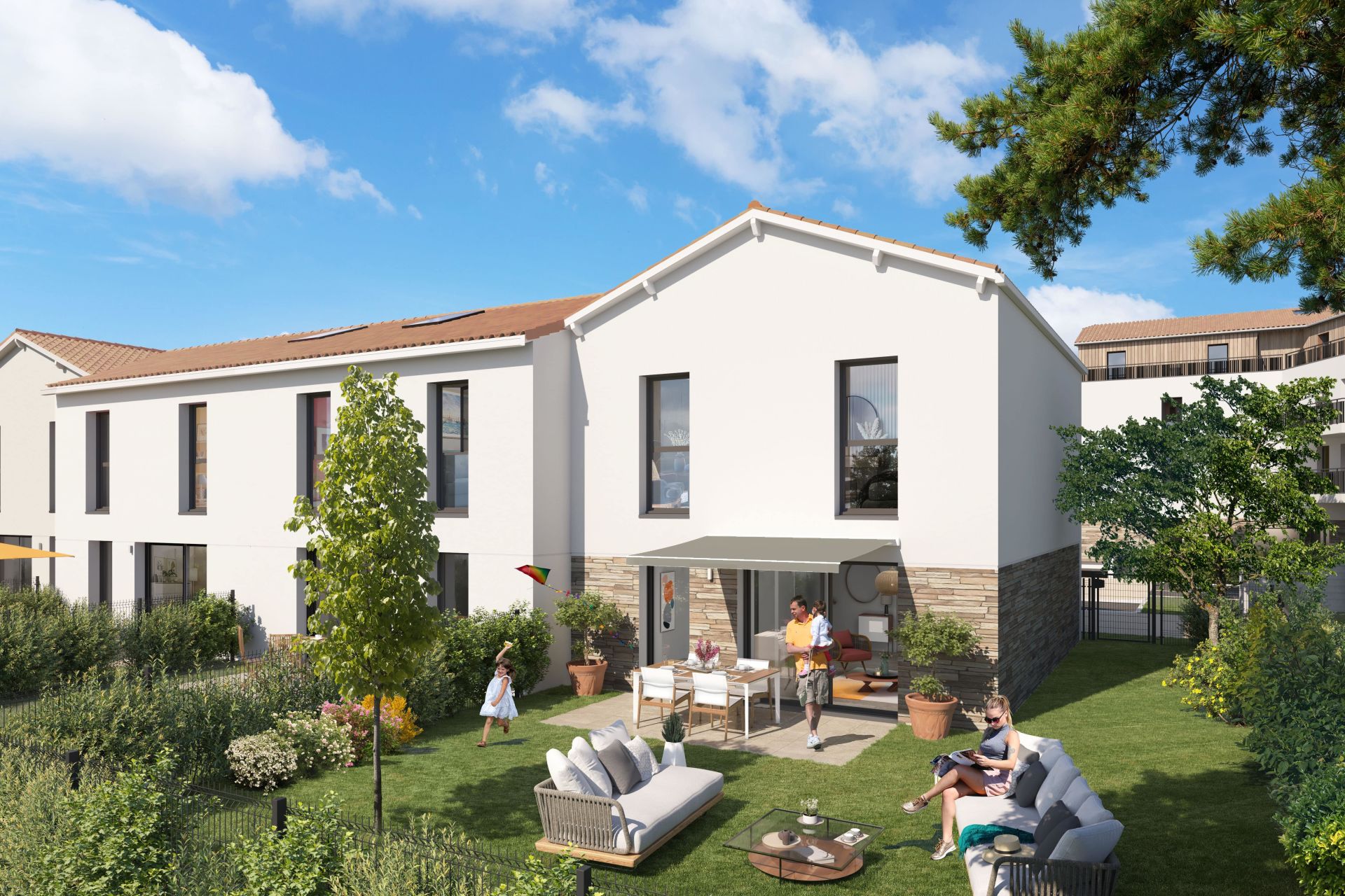 Programme immobilier LE DOMAINE DES CYPRES - tranche n°2 à Les Sables-d'Olonne