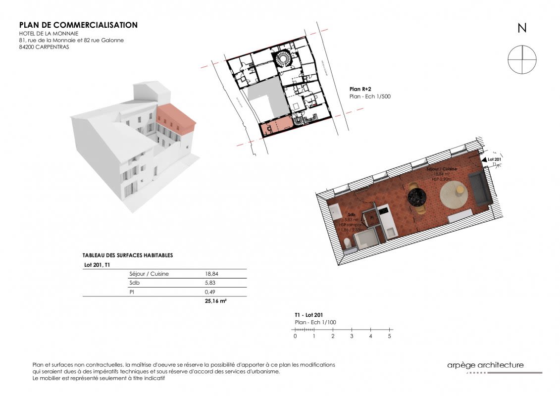 Programme immobilier Hôtel de la Salamandre à Carpentras