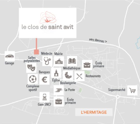 Programme immobilier Le Clos de Saint Avit à L'Hermitage