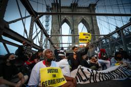 BLM protesters marched on streets