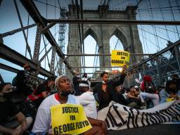 BLM protesters marched on streets