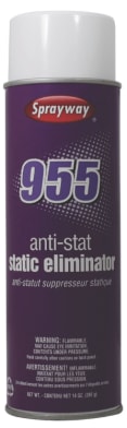 Sprayway 955 AntiStatic Spray, 20 oz
