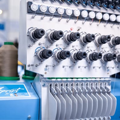 ZSK Racer 1 XL 24 Needle Embroidery Machine | Grimco
