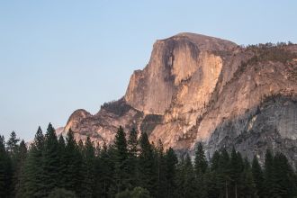 Half Dome visto do Yosemite Valley