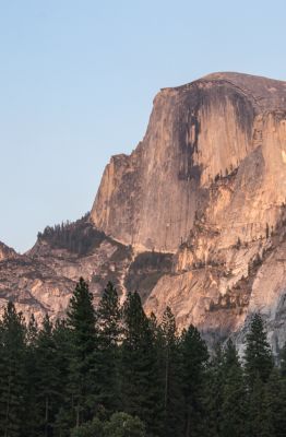 Half Dome visto do Yosemite Valley