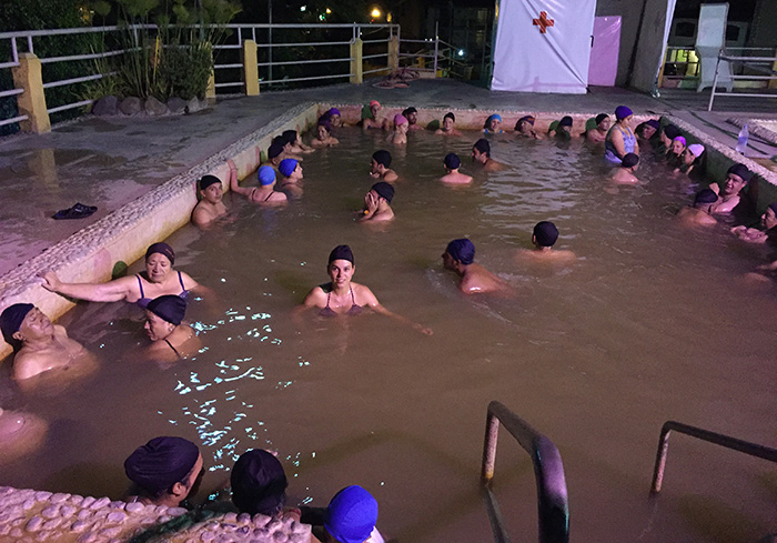 Uma das piscinas das Termas de la Virgen