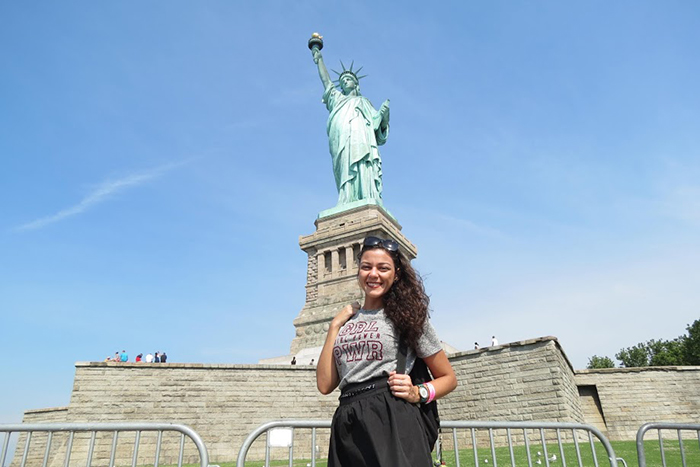 Duas Mulheres, duas Liberdades. Nova Iorque, Estados Unidos.