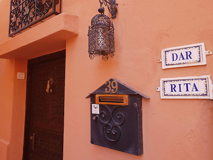 Chegando no Dar Rita, em Ouarzazate
