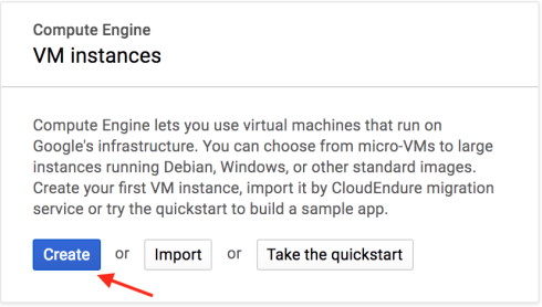 create instance