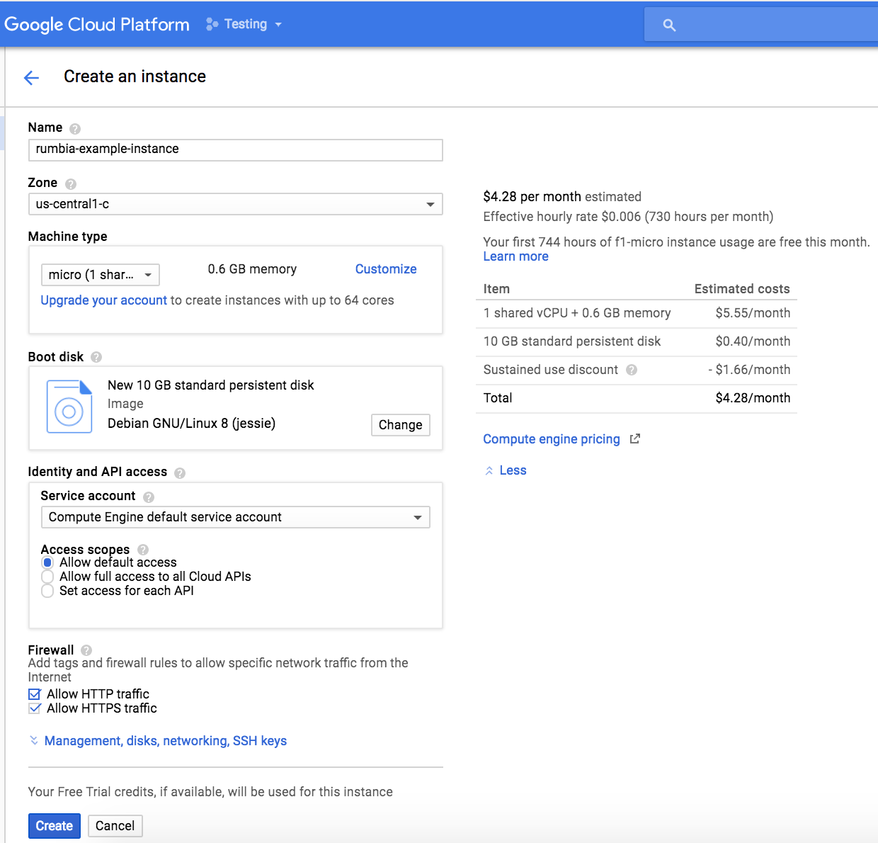 setup vm