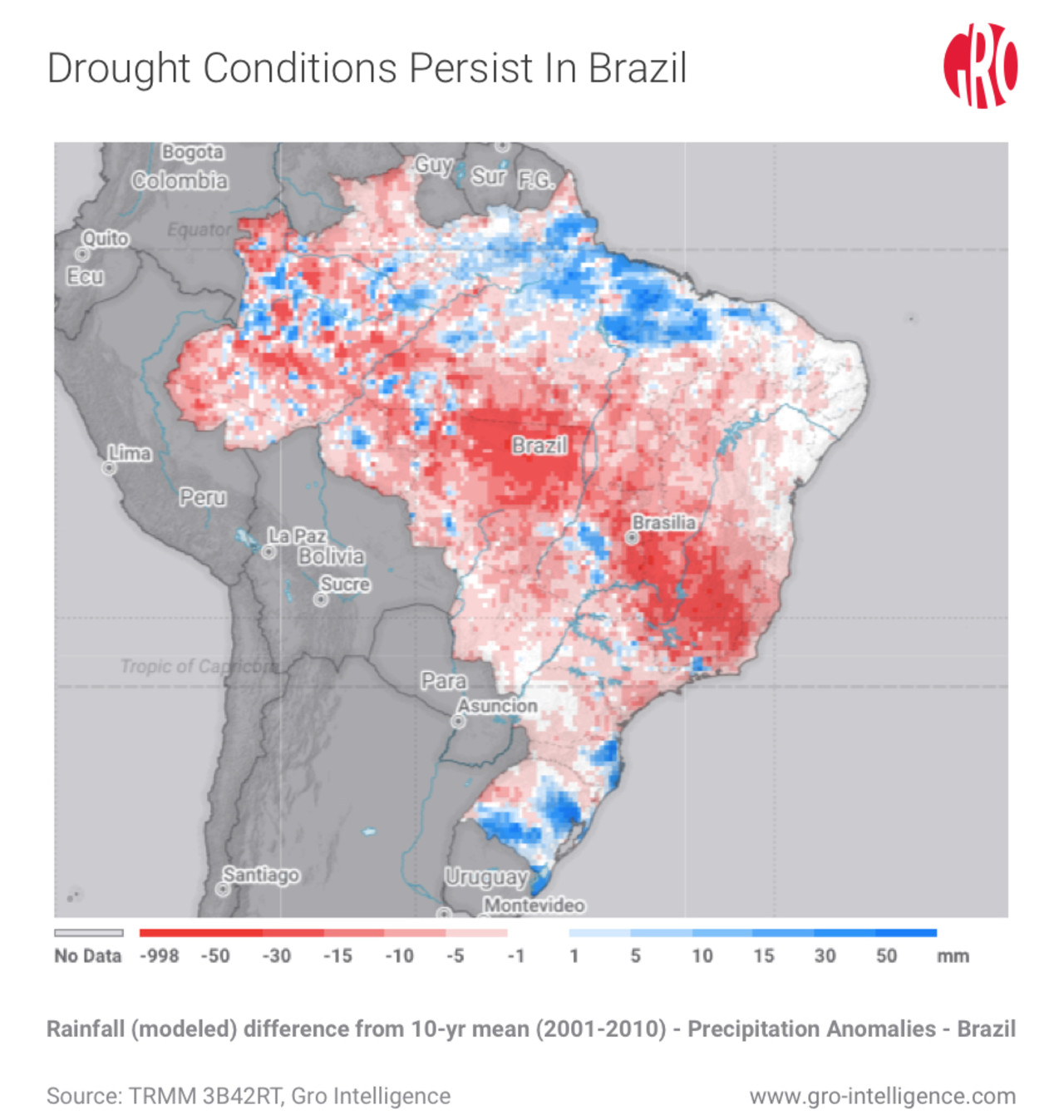 Parched Brazilian Crops Limp Into 2019 Gro Intelligence