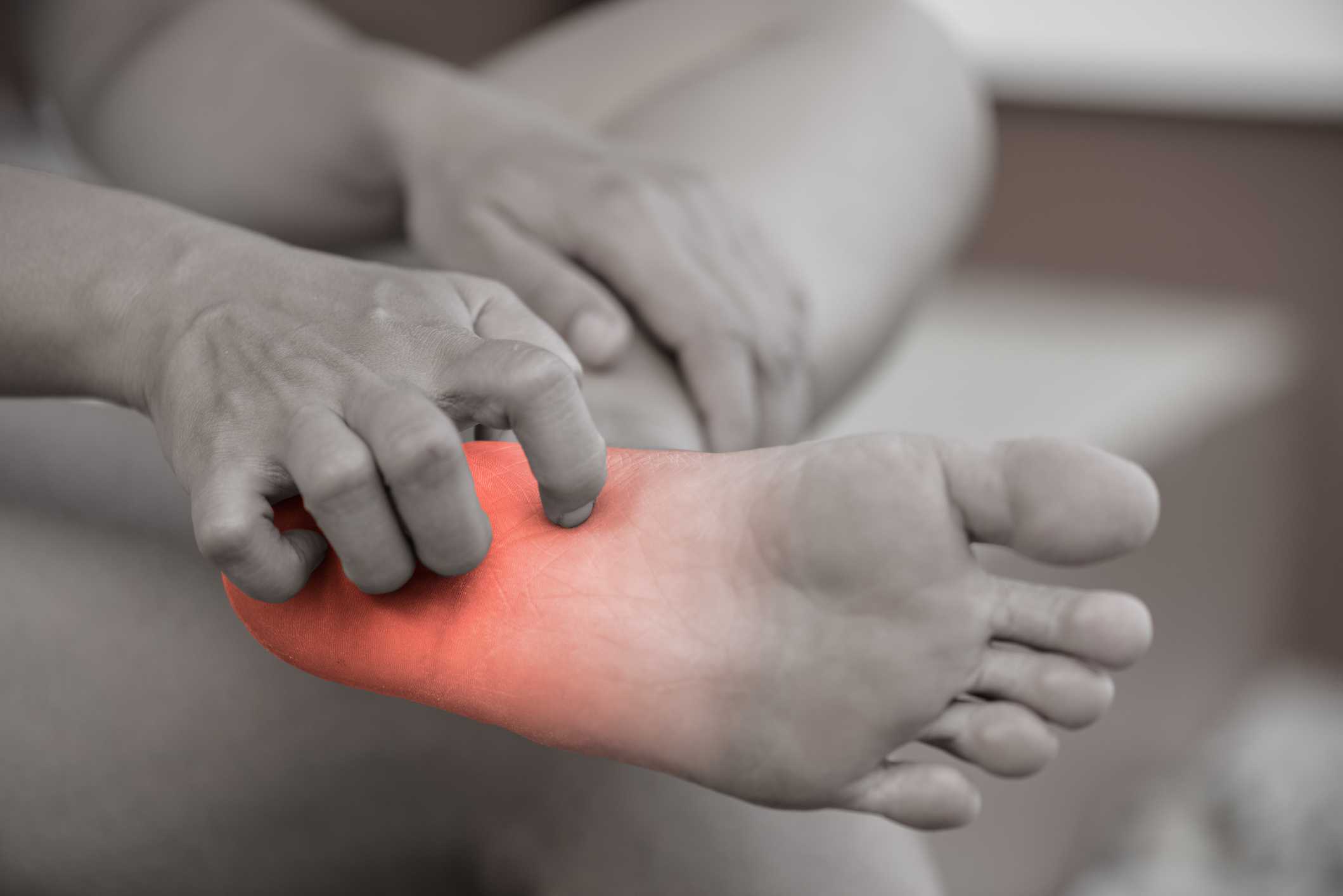 diabetic heel pain