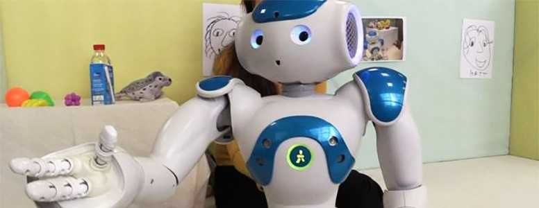 Robot being developed to help young This robot just wants to help