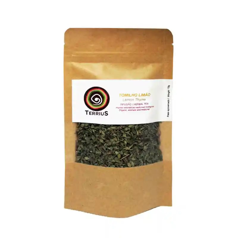 Infusão Tomilho-Limão Biológico 10g