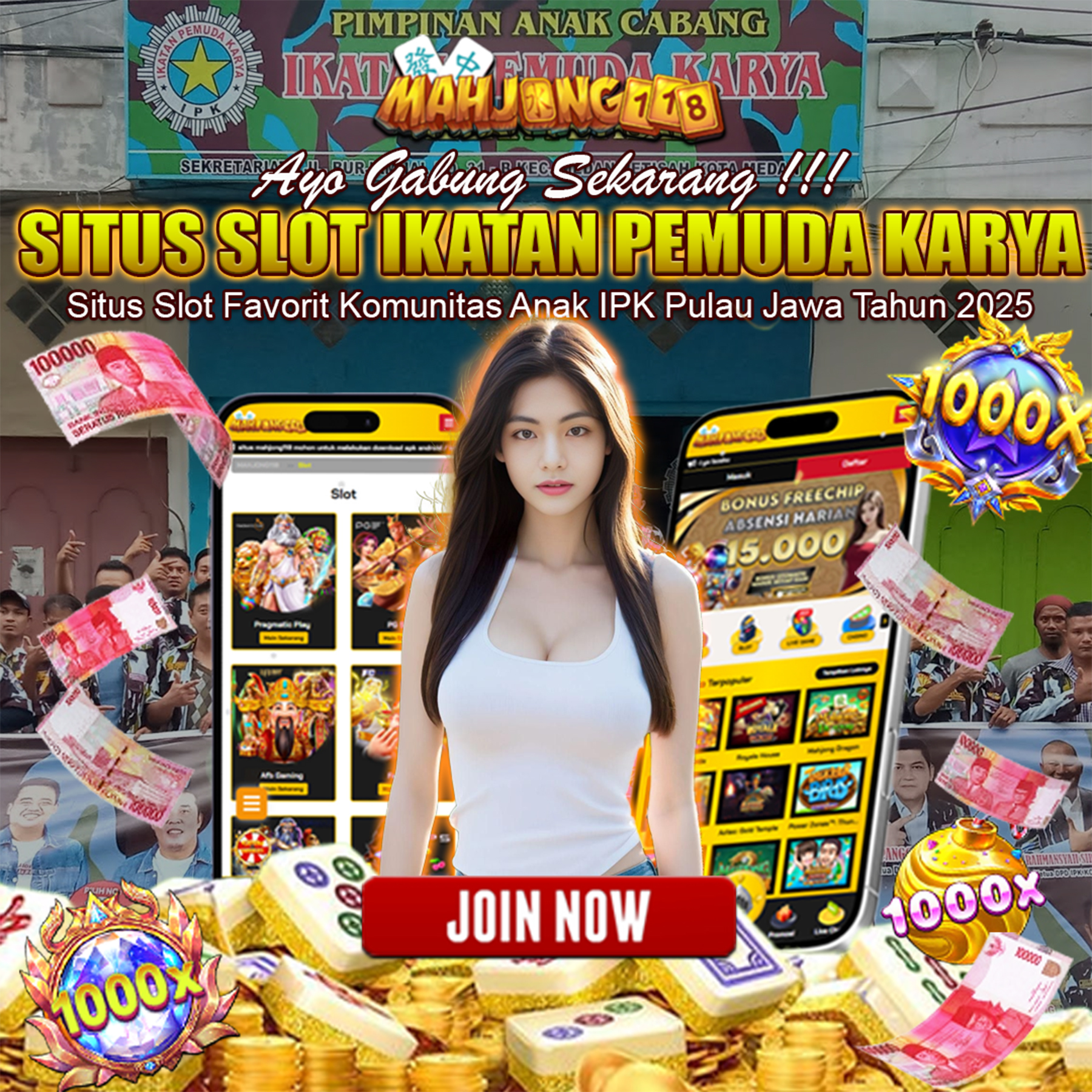 Mahjong118: Platform Slot Online Favorit Komunitas Anak IPK Pulau Jawa Tahun 2025