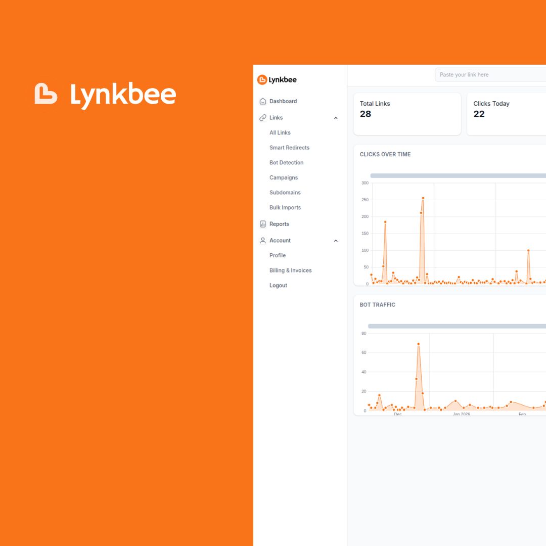 Secure Link Filter Lynkbee - Secure Link Shortener & Bot Shield for Marketers & Creators