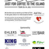 Training 01 für Charity Ride Just for Coffee to the Island