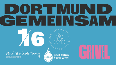 DORTMUND GEMEINSAM – CYCLE4WATER x SeasonTrail x Unterhaltung - Charity Ride
