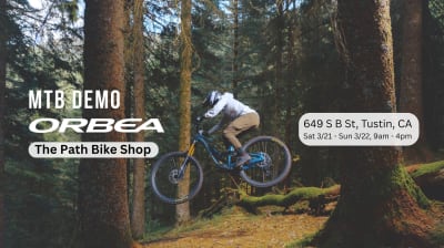 Orbea at The Path Bike Shop (Saturday)