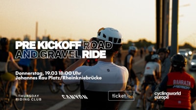 CYCLINGWORLD 2026 | Community Opening Ride | Thurday Riding Club x Canyon x Ticket.io