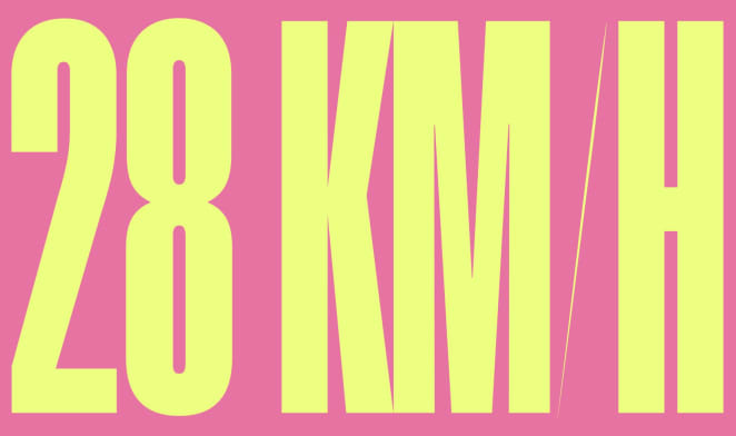 28 km/h - Montagsspin