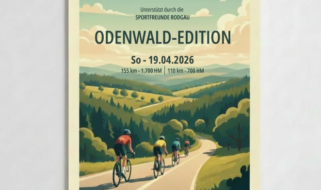 Frühform-Test vor dem Rodgauer RTF - Odenwald-Edition