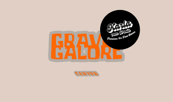 KVD X CANYON GRAVEL GALORE (GIRLS ONLY)