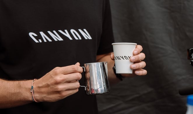 CANYON | Factory Race Support SEA OTTER (Sun)