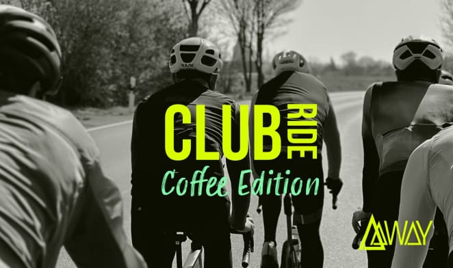 AWAY Velo Club Ride COFFEE EDITION