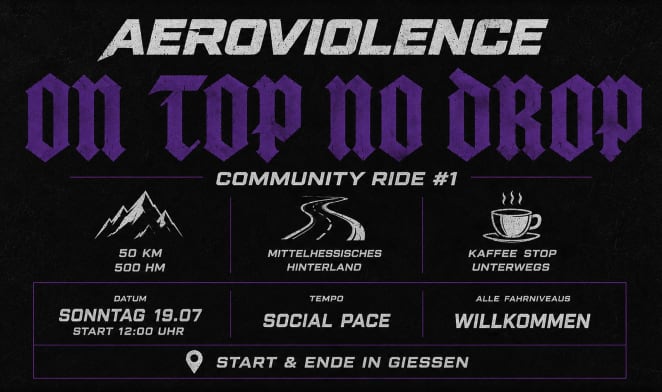 ON TOP NO DROP I Community Ride #1