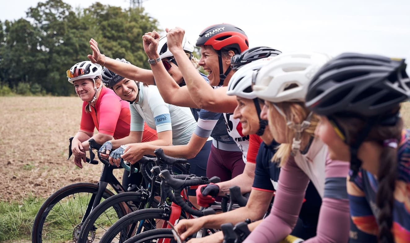 Girlsride Frankfurt feiert mit Fahrrad Böttgen