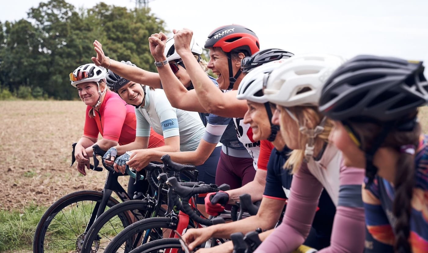 Girlsride Frankfurt feiert mit Fahrrad Böttgen