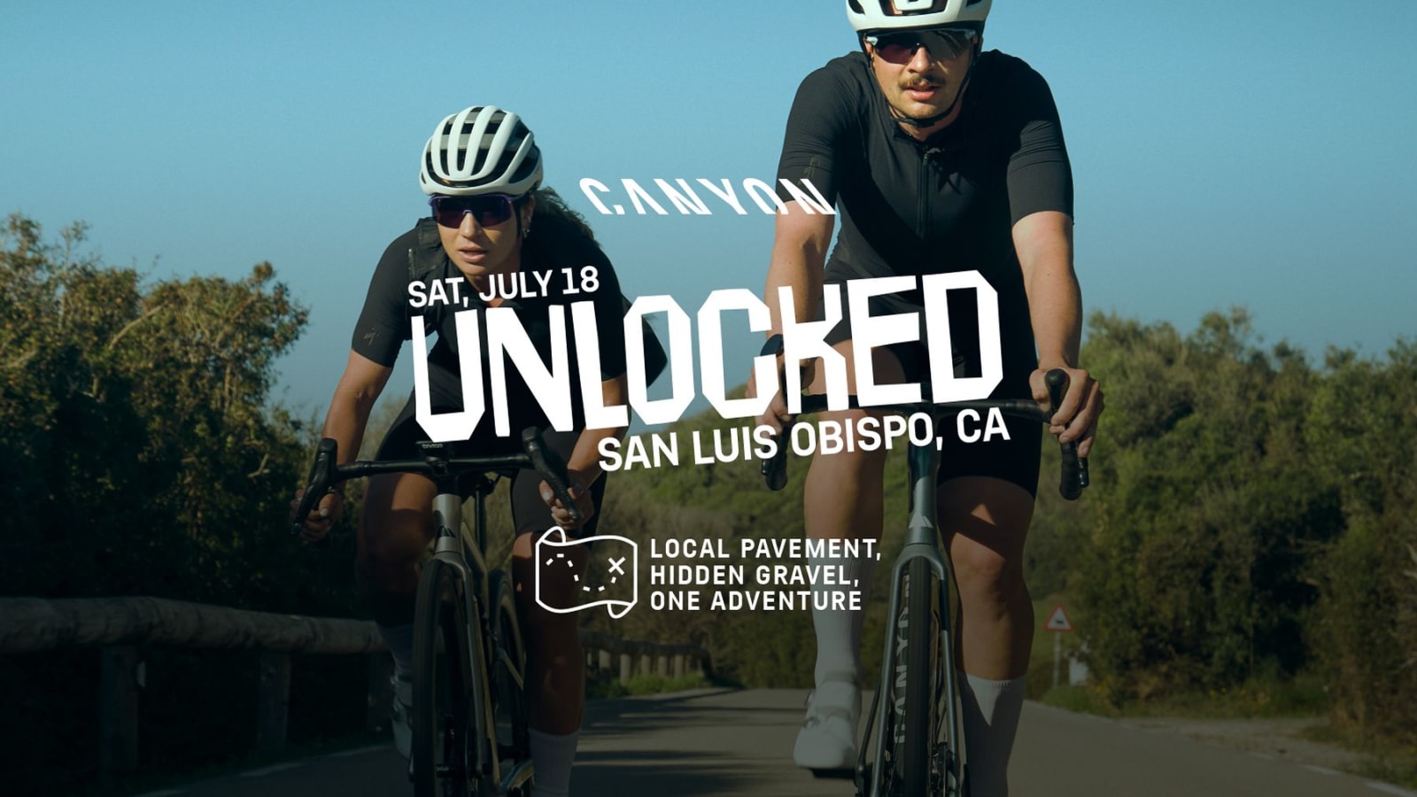 Unlocked Ride Series: Shorter and Longer Rides, SLO, California